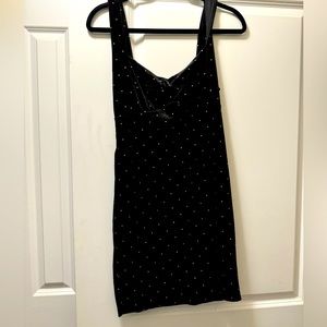 Velvet Black Dress